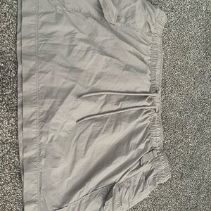 Gray Drawstring Skirt